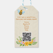 Bee POP BY für Verkäufer, Honey Referrals Geschenkanhänger (Rückseite)