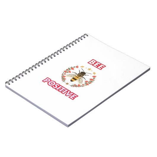 bee positive notizblock (Linke Seite)