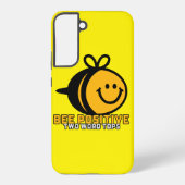 Bee Positive T.W.T Telefoncase Samsung Galaxy Hülle (Rückseite)