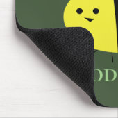 Bee Productive, Green Mousepad (Ecke)