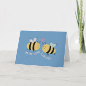 Bee Pun: Wir sind lange zusammen (Vorderseite)