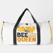 Bee Queen Honeycomb Crown Duffle Bag (Rückseite)