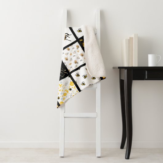 Bee Quilt Sherpadecke (Beispiel)