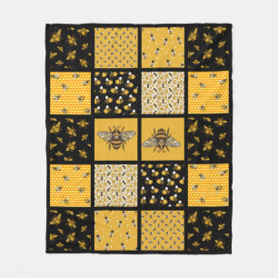 Bee Quilt Two Fleecedecke