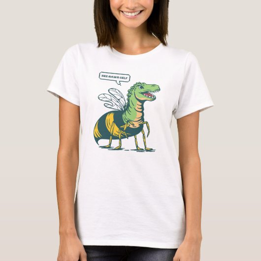 Bee-Rawr-Self T-Shirt (Vorderseite)