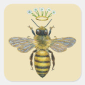 Bee Royalty Aufkleber (Vorderseite)