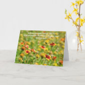 Bee Searching Wildblume Scripting Card Jeremiah Karte (Gelbe Blume)