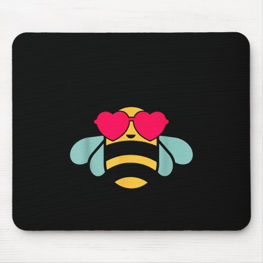 Bee-shirt Girls Bumble Bee Kind Toddler Kids Cute  Mousepad (Vorne)