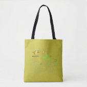 Bee Shopping Bag Tasche (Vorderseite)