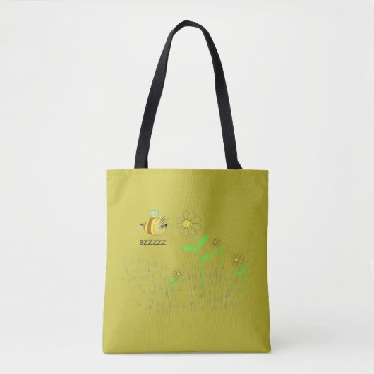 Bee Shopping Bag Tasche (Vorderseite)