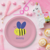 Bee Sleepy Pappteller (Party)