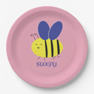 Bee Sleepy Pappteller
