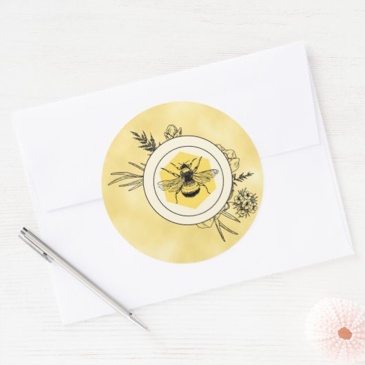 Bee Sticker (Umschlag)