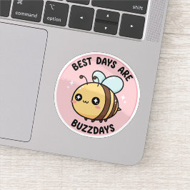Bee Sticker – Cute Kawaii Bumblebee