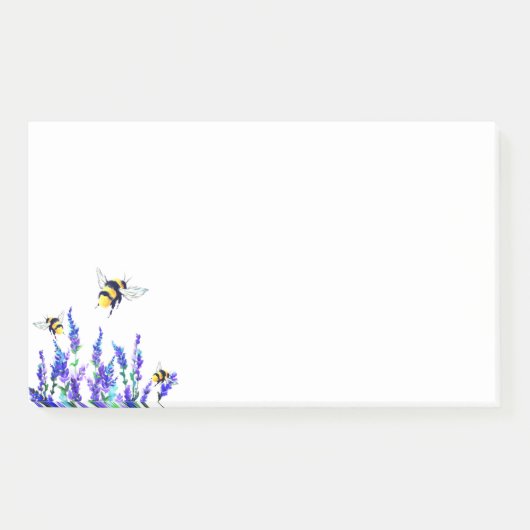 Bee Sticky Notes Spring Post-it Klebezettel (Vorderseite)