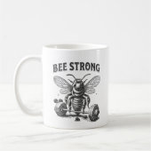 Bee Strong Kaffeetasse (Links)