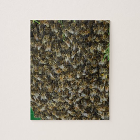 BEE SWARM Challenging jig saw puzzle (Vertikal)