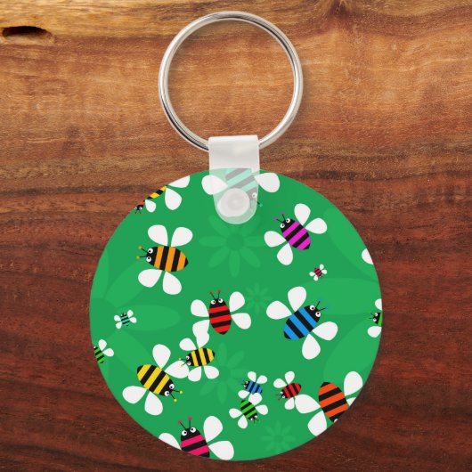 Bee Swarm Schlüsselanhänger (Vorderseite)