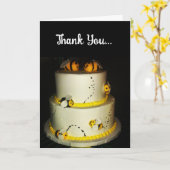 "Bee Sweet" Danke Karte (Gelbe Blume)