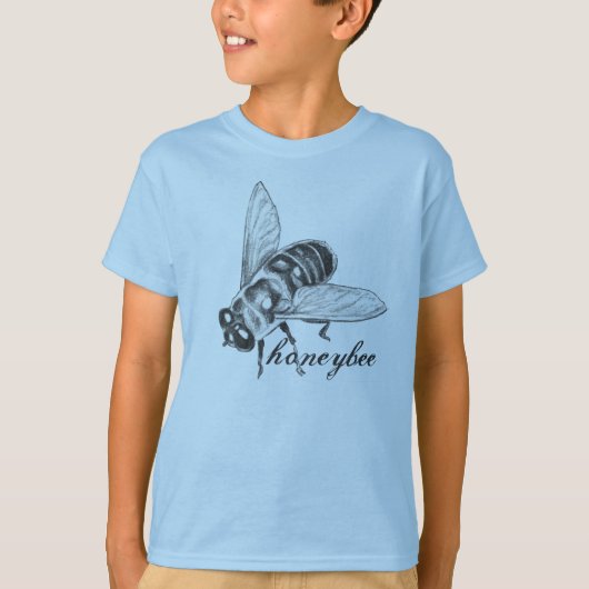 Bee T - Shirt Kid's Honeybee Bug Shirt Bug Shirt (Vorderseite)