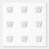 Bee Textured Wallpaper Tapete (Vorderseite)