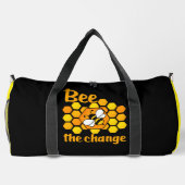 Bee The Change Honeycomb Duffle Bag (Rückseite)