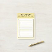 Bee Theme Honey Do List Sticky Notes Post-it Klebezettel (Auf Schreibtisch)