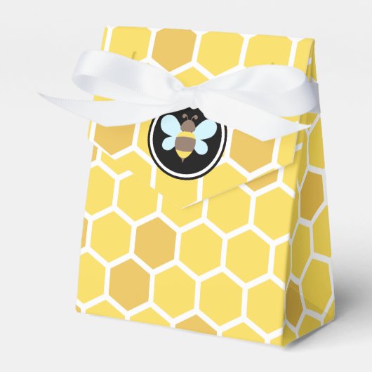 Bee Theme Honeycomb Geschenkschachtel (Vorderseite)