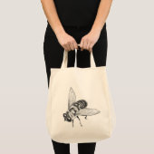 Bee Tote Beutel Cool Insekt Bug Art Shopping Bag Tragetasche (Vorderseite (Produkt))