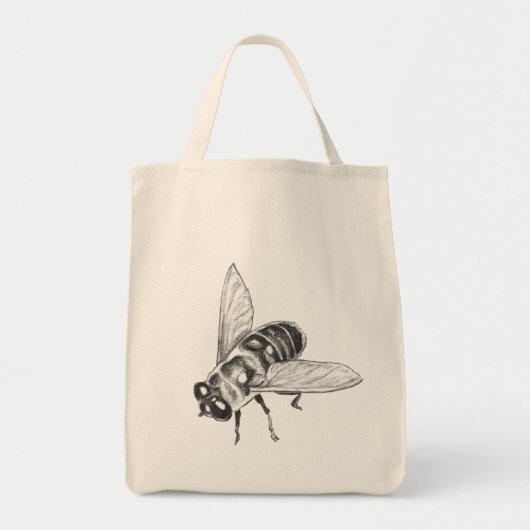 Bee Tote Beutel Cool Insekt Bug Art Shopping Bag Tragetasche (Vorne)