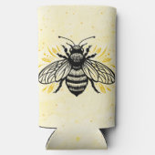 Bee-traordinary schöne Kühlbox Selters Dosenkühler (Rückseite)