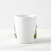 Bee Tree Christmas Funny Bee Christmas Lover Kaffeetasse (Mittel)