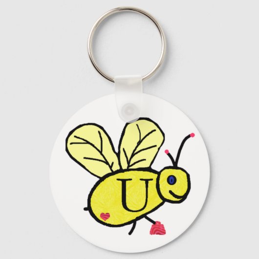 BEE U Schlüsselkette Schlüsselanhänger (Vorderseite)