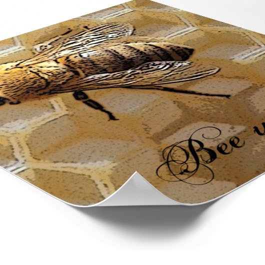 Bee u ti ful poster (Ecke)