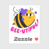 Bee-utiful Daily Affirmation Sticker (Blatt)
