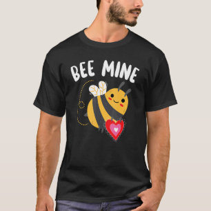 Bee Valentinstag Hearts Day Cupid Liebe Relation T-Shirt