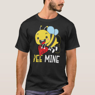 Bee Valentinstag Hearts Day Cupid Liebe Relation T-Shirt