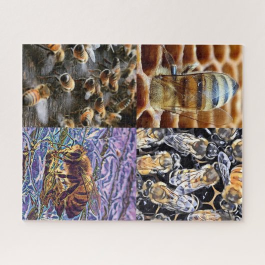 Bee Wall Art Puzzle (Horizontal)