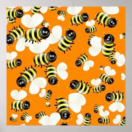 Bee Wallpaper Poster (Vorne)