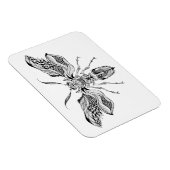 Bee-Wasp Tattoo Magnet (Rechte Seite)