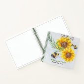 BEE Watching Journal - Bienenzüchter und Retter Notizblock (Innenseite)