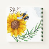 BEE Watching Journal - Bienenzüchter und Retter Notizblock (Rückseite)