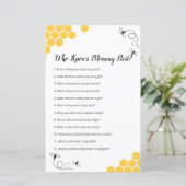 Bee Watercolor, die Mommy Best Game kennt (Stehend Vorderseite)