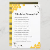 Bee Watercolor, die Mommy Best Game kennt (Vorne/Hinten)