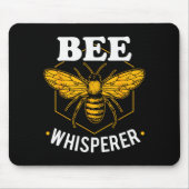 Bee Whisperer - Funny Beekeeng & Beekeeper Mousepad (Vorne)