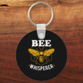 Bee Whisperer - Funny Beekeeng & Beekeeper Schlüsselanhänger (Vorderseite)
