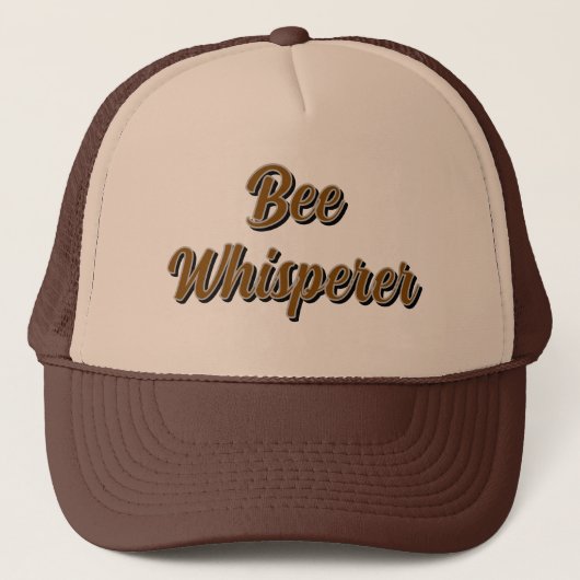 Bee Whisperer Truckerkappe (Vorderseite)