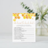 Bee Who kennt das beste Spiel der Braut (Stehend Vorderseite)