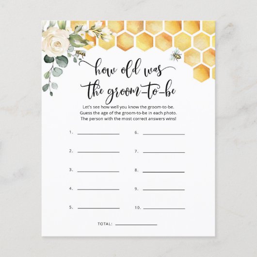 Bee Wie alt war der Bräutigam, Brautparty zu sein (Vorderseite)
