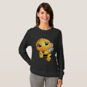 Bee with Honey Cute Girls Bee T-Shirt (Vorne ganz)